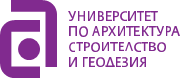 УНИВЕРСИТЕТ ПО АРХИТЕКТУРА, СТРОИТЕЛСТВО И ГЕОДЕЗИЯ logo